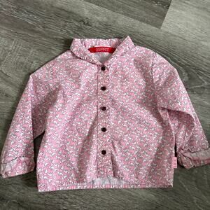 Espirit Pink Puppies Collared Shirt 24 months